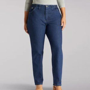 Lee Women's Plus-size Side Elastic Jean
